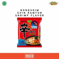 nongshim Shin Ramyun ramen mie instan korea Halal Shrimp Flavour