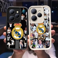 Q-32 Real-Madrid Black white Case for Xiaomi Redmi Note 13R 14 POCO C65 12 13 13C 5G