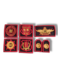 Bordir timbul Atribut logo kelengkapan satpam