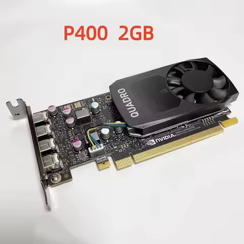 For NVIDIA Quadro P400 P600 P620 2GB GDDR5 PCI Express 3.0 x16 Mini DP Professional Graphics 100% Te
