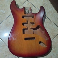Original Body Factory Model Stratocaster 22 Fret Full Alder and Ashwood, Please Read Description