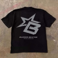 KATUN Beater World Wide Buzzer T-Shirt Korean Style Retro T-Shirt/ Premium 24s Combed Cotton | Unise
