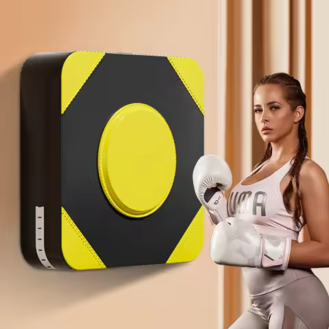 PU Leather Boxing Bag Mat Fighter Martial Arts Fitness Agility Boxing Sports Reaction Training Sport