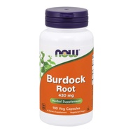 Now Foods Burdock Root, 430 mg, 100 Veg Capsules