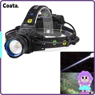 COATA LED Headlamp, 30W White Light Powerful Flashlight, Waterproof Powerful Flashlight Headlamp Lig