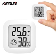 KIPRUN Digital LCD Thermometer Hygrometer, Indoor Mini Temperature Sensor Room Hygrometer Gauge, Mon