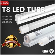 T8 LED Tube Ceiling Light Office Lighting 4FT Casing Fitting Bracket
