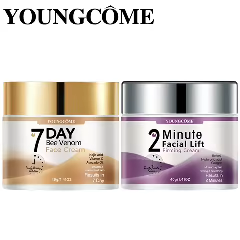 YOUNGCOME Bee Venom 7-Day Quick Skin R-epair Cream, Bee Venom Cream, Moisturize Skin, Reduce Fine Li