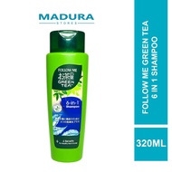 Follow Me Green Tea 6 in 1 Shampoo 320ml