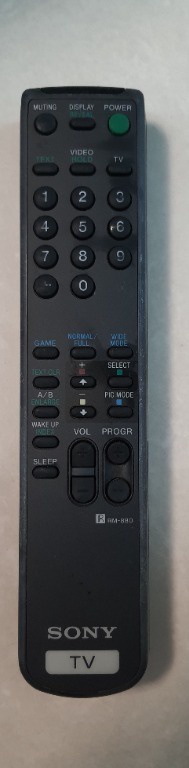 sony TV remote RM880