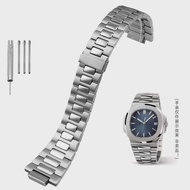 Watch strap for Patek Philippe Nautilus 5711/5726 fine steel watch strap male convex stainless steel