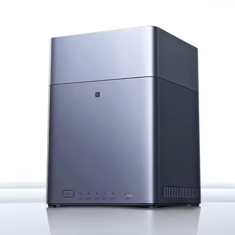 Best-selling UGREEN DH4300 Plus Mini Home NAS Server | AI Chip, 8GB LPDDR4X, 4 Bay SATA, 2.5GbE RJ45