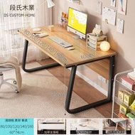 電腦枱 80x60x74cm 黑架淺胡桃面 包送貨-電競遊戲桌 辦公枱 辦公桌 電腦桌