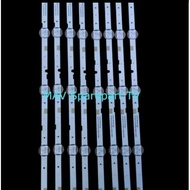 FULLSET 4SET / 8 STRIP BACKLIGHT LED TV SAMSUNG 49 INC UA49J5250 AK UA49J5250AK 49J5250 BL LAMP