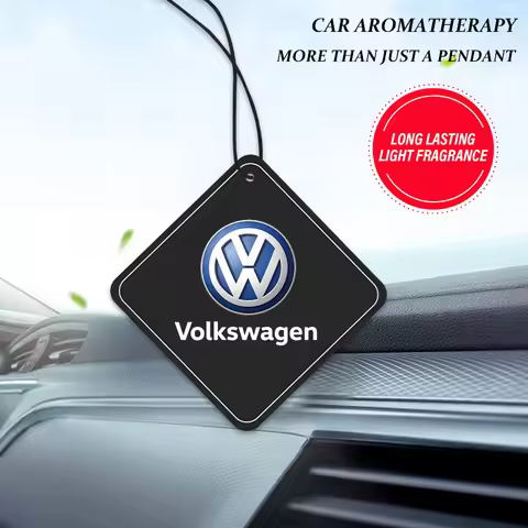 2/5Pcs Car Air Freshener Perfume Pendant Hanging Ornament For Volks Golf 4 5 6 Passat B5 B6 B8 Tigua