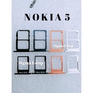SIM TRAY NOKIA 5 SLOT SIM LOCK SIM HOLDER SLOT MICRO SD SIM DRAWER CARD HOLDER MEMORY CARD SLOT