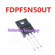 5pcs FDPF5N50UT TO-220F FDPF5N50 TO-220 5N50 5N50UT 5A 500V,guaranteed quality new