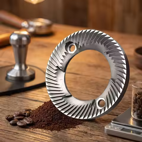 64mm Espresso Coffee Grinder Machine Flat Burr Coffee Bean Grinding Blade Compatible With Mazzer Sup