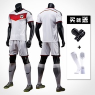 2014 เยอรมัน World Cup Football Jersey ปรับแต่ง Retro กีฬาเสื้อผ้าชุดหมายเลข 11 สําหรับชายชุดสั้น Ho