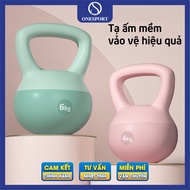 One Sport soft shell kettlebell with iron sand core 4kg - 6kg - 8kg (imported)