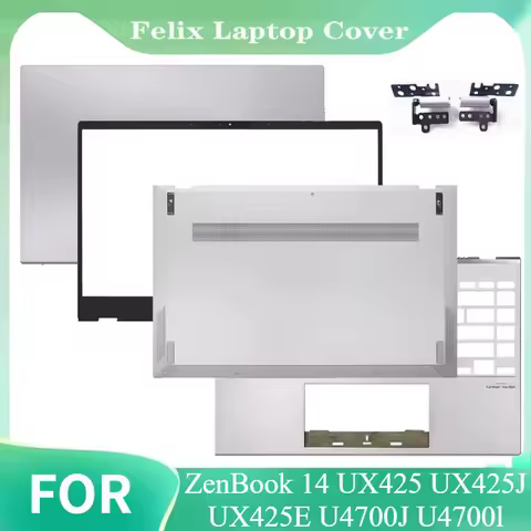 For ASUS ZenBook 14 UX425 UX425J UX425E U4700J U4700l New Laptop LCD Rear Cover/Front Frame/Palm Pad