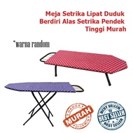 TERBARU DAN TERMURAH! Meja Setrika Lipat DUDUK / BERDIRI Alas Setrika Tinggi BERKUALITAS