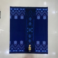 Sarung Hitam Polos Merk HDS Motif Wadimor Bali / Sarung Polos Hitam Pria Dewasa / Sarung Polos Hitam
