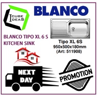 BLANCO TIPO XL 6 S STAINLESS STEEL SINK