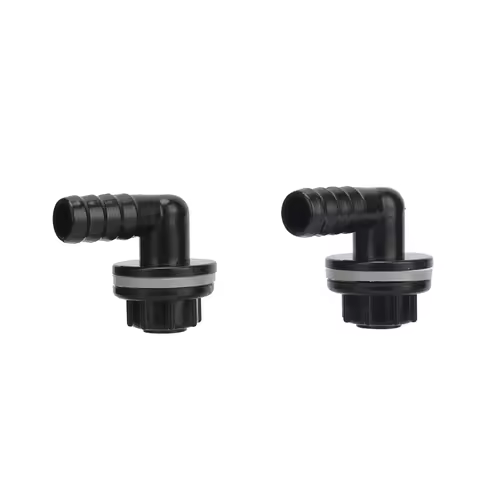 3/8" To 14mm Fish Water Tank Mini 90 Degree Elbow Drainage Connectors High Efficient Drain Joint Tub