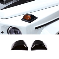 Car Hood Turn Signal Cover Signal Lamp Decorative Cover For Mercedes-Benz G-Class W463 W464 2007-202