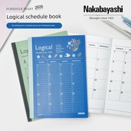 diary 2026 planner book 2026 Nakabayashi nakabayashi Japan 2026 Handbook Planner Logic Grid Handbook