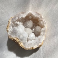 摩洛哥迷你 白水晶洞 天然原石 水晶 crystal 擺設 水晶原礦天然