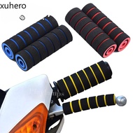 1 Set 4pcs Universal Grip Comfort Sponge Foam Handle Bar Motorcycle Dirt Bike E-bike Handlebar Grip 