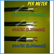✔️ ◺ ◮ Powerflex / Omega / Boston Royal Cord 18/2C 16/2C 14/2C per meter