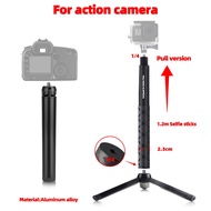 Mini Aluminum Alloy Tripod Metal for Gopro 360 DJI Camera DJI OSMO Pocket 3 Camera Accessories