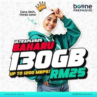 BeONE Prepaid 4G/5G / Coverage CELCOMDIGI / Kredit RM5 PERCUMA Selama 6 Bulan / Simkad BeONE / BeONE