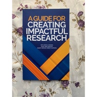 NEW ARRIVAL - A Guide For Creating Impactful Research