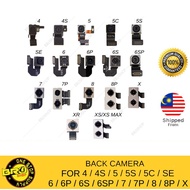BROSHOP Compatible Back Main Camera Lens For 7 7Plus 8 8Plus 11 X Xr Xs Xsmax Max Plus Pro Kamera Be