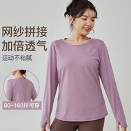 Yoga Clothes Women Long-Sleeved Gym Clothes T-Shirt Breathable Running Gym Clothes Morning Running G