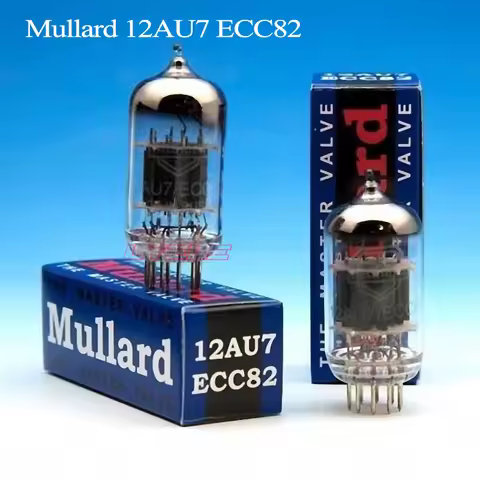Mullard ECC82 ECC83 ECC81 12AU7 12AX7 12AT7 Vacuum Tube HIFI Audio Valve Electronic Tube Amplifier K