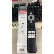 The all-new TCL voice remote control universal RC901v RC902V can be used with NETFLX YouTube Prime v
