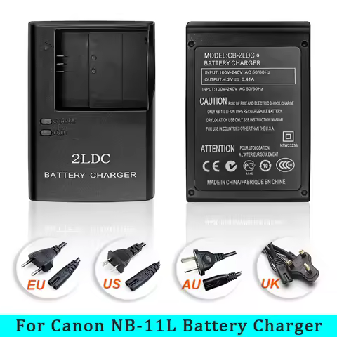 CB-2LDC 2LDE 2LFE Camera Battery Charger For Canon SX400 IS, SX410 IS, SX412 IS, SX420 IS,90F,100F L