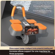 Four Elbow Support Type Abdominal Wheel Automatic Rebound, Abdominal Roll, Abdominal Muscle Training