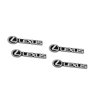 Lexus 3D Aluminum Badge Emblem Stickers for Car Audio Decorate IS250 IS200 CT200h GS300 LS430 RX450h