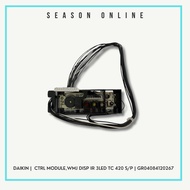 Daikin CTRL Module, WMJ DISP IR 3LED TC 420 S/P | GR04084120267 | FTV28PV1L-3WM-G1 | FTV35PV1L-3WM-G