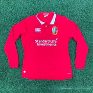 Original Canterbury British Irish Lions Rugby Long Sleeve Jersey Womens/ Baju Jersi Ragbi Perempuan Original