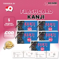 FLASH CARD JLPT N5 N4 N3 N2 N1KANJI /NAT-TES/J.TEST JAPANESE LANGUAGE LEARNINGKamus