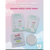 Bambi Compact Powder Baby FREE Refill Baby Powder