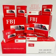 FBJ ( 2RS ) Tayar Depan Belakang Sprocket Motorcycle Bearing 6004 6200 6201 6202 6203 6204 6300 6301