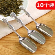 Divided Tea Spoon Stainless Steel Teaspoon Tea Tea Shovel Tea Spoon Tea Set Accessories Tea Shovel T